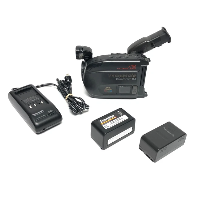 Vintage Panasonic Palmcorder IQ video camera