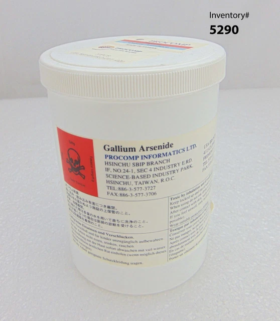 Procomp GaAs Epi Wafer 3-inch, 10-piece *new surplus