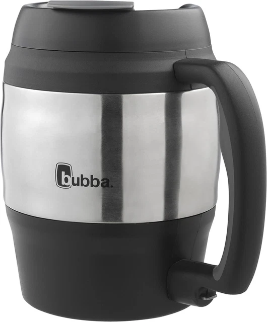 Big Bubba Classic Insulated Mug 52 Oz Polyurethane Travel Coffee Black Keg Shape 2