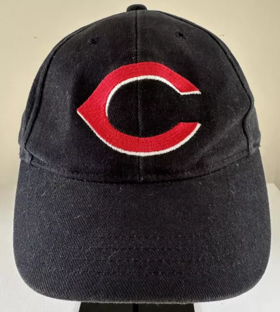 Cincinnati Reds Hat Cap Boys Kids Clipback Adjustable Blue MLB Embroidered Logo