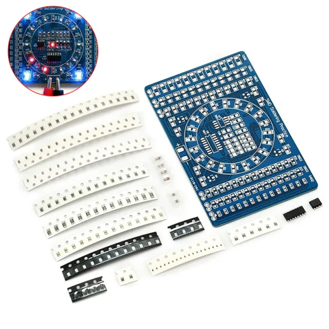 1/2/3/4/5/10Pcs LED SMD Component Welding Soldering Board Kit Practice Circuit