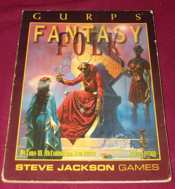 GURPS Rollenspiel - Fantasy Folk: Fantastic Races for Fantasy Roleplaying - SC