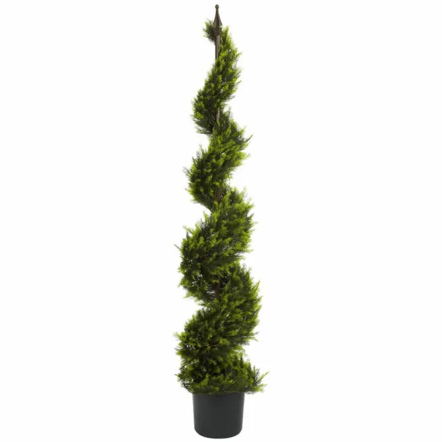 Luxury Green 5' Cypress Spiral Tree  - 5 ft