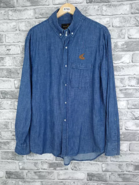 vivienne westwood mens denim shirt