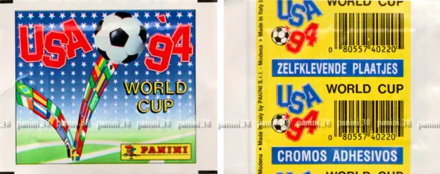 RARE !! Pochette "WORLD CUP USA 94" packet, tüte, bustina PANINI