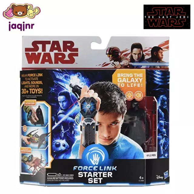 Hasbro Star Wars The Last Jedi FORCE LINK STARTER SET with 3.75" Kylo Ren (2017)