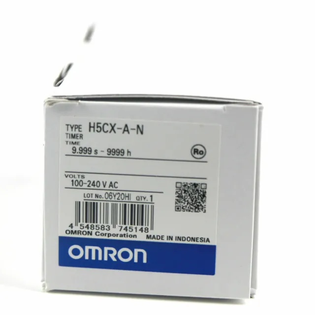 New & Genuine OMRON H5CX-A-N 100-240VAC Digital Timer Free Expedited Shipping