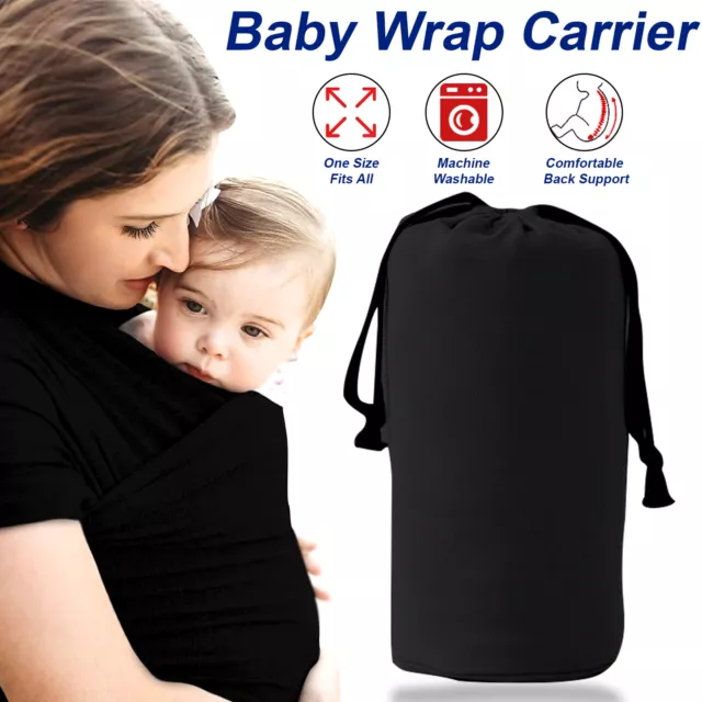 Baby Wrap Baby Carrier, Stretchy Infant Sling Newborn Babies Children Light Silk