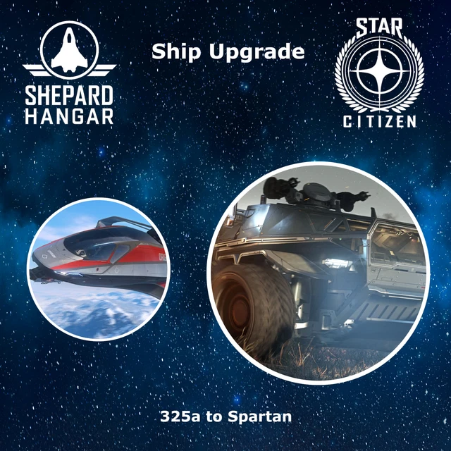 Upgrade De Vaisseau Star Citizen - Anvil Spartan, CCU (ship Upgrade), Clé Digitale Neuve