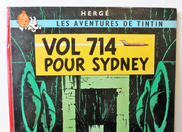 TINTIN T. 22 « Vol 747 pour Sydney », EO (1er tirage)/TBE 2