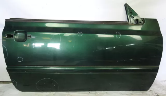 VW Golf MK3 3.5 Cabriolet Drivers Side Front Door Shell SS962 Green