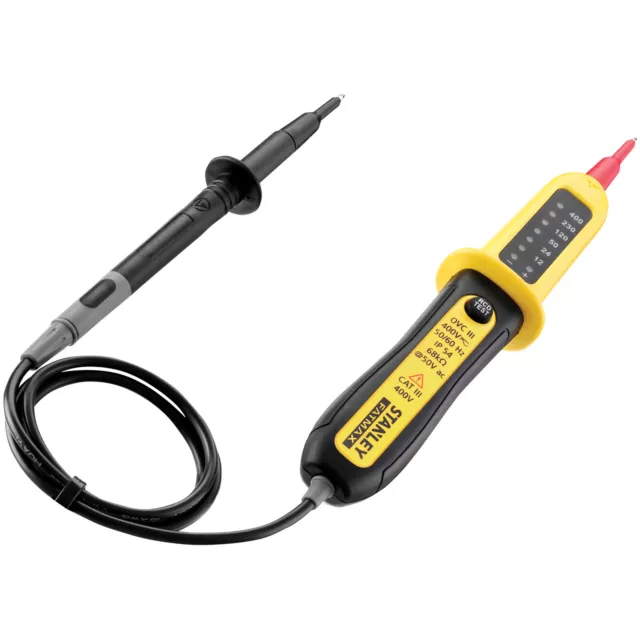Stanley Intelli Tools FMHT82566-0 FatMax® LED Voltage Tester