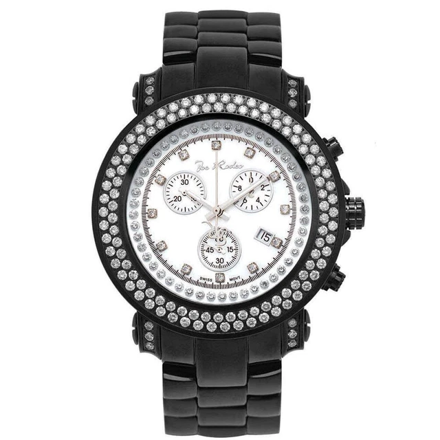Joe Rodeo Diamond Men's Watch - JUNIOR black 4.75 ctw