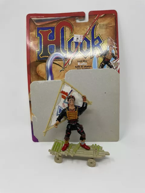 Hook Movie Action Figure Rufio Lost Boy 1991 Tri-Star Pictures Complete