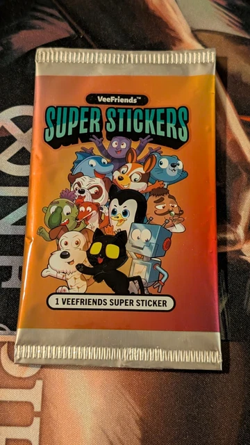 2025 VEEFRIENDS PSA Magazine Exclusive Super Stickers Pack Promo