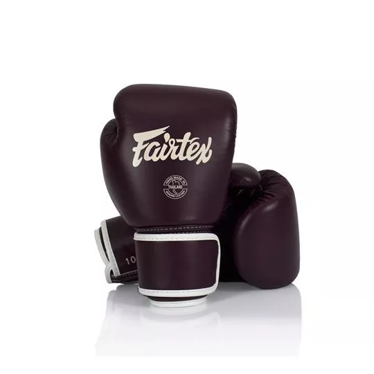 Fairtex New Design Bgv16 Muay Thai Boxing Gloves Maroon 8-16