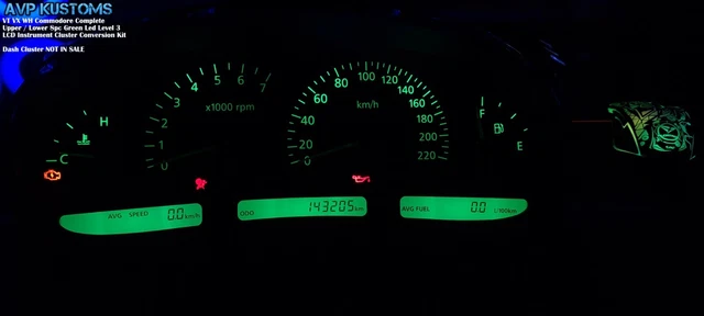 6pcs Pink LED Dash Cluster light Kit for VT VX VY VZ Holden Commodore