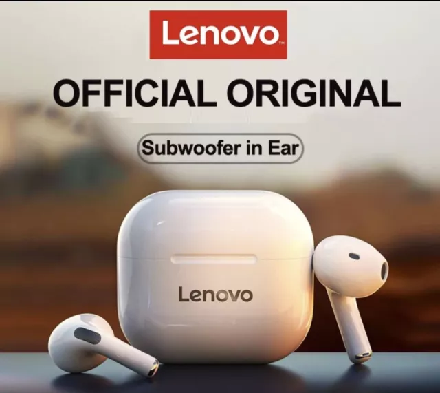 Lenovo-auriculares inalámbricos th30 originales, cascos con Bluetooth 5,0,  plegables, deportivos, para juegos