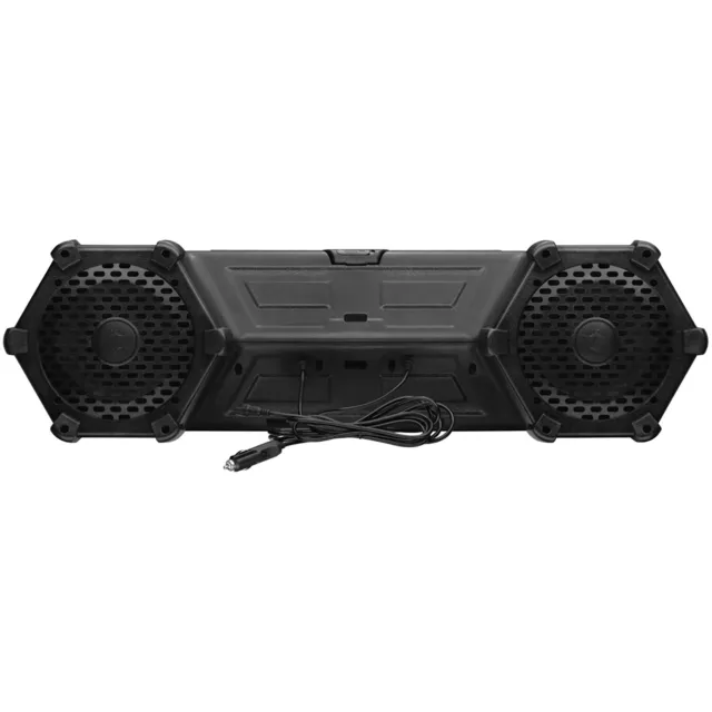 Planet Audio PATV85 ATV 8” Amplified Speakers, Weatherproof, Bluetooth, Lightbar