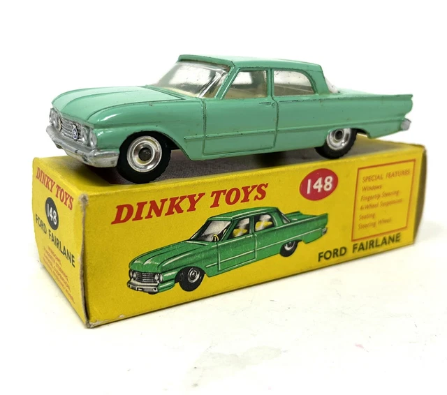 DINKY TOYS no.148 Ford Fairlane 1960s Diecast Model Original Box £85