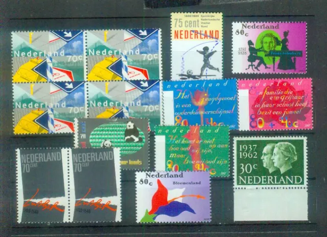 Super Lot Briefmarken aus den Niederlanden, postfrisch