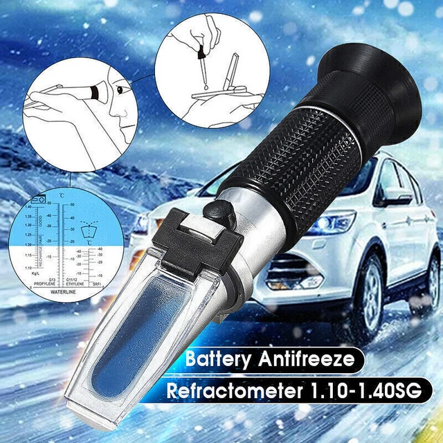 Testeur D'Antigel Silverline - Vérificateur De Liquide De Refroidissement Avec Disques Flottants