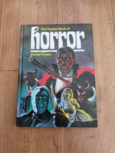 Vintage HORROR book THE HAMLYN BOOK OF HORROR Daniel Farson 1982 hauntology UK