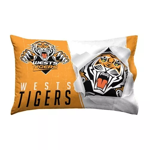 Team Official NRL National Rugby League Pillow Case Pillowcase 73cm x 48cm Gift