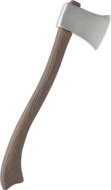 Axe Brown Handle Toy Suit Yourself Fancy Dress Halloween Adult Costume Accessory