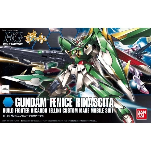 Bandai Hobby #13 1/144 Kit Gundam Build Fighters | Modellino HGUC Gyan, Senza Colla, Multicolore