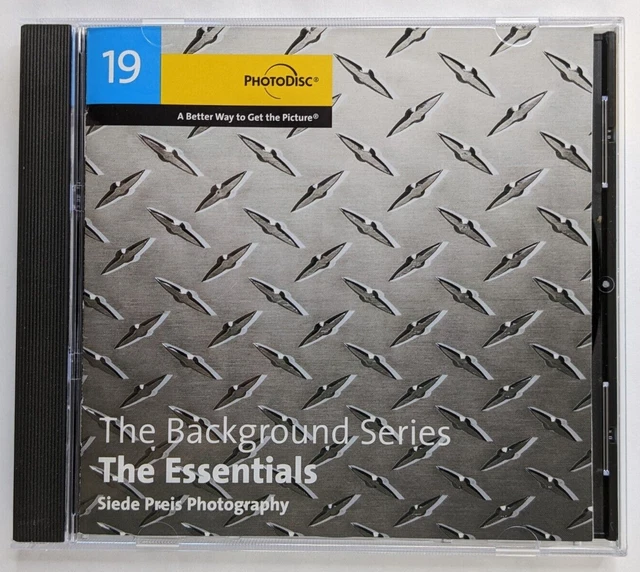 Imágenes de Stock PhotoDisc Background Series 19, The Essentials CD libres de regalías