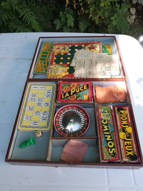 Jeux de société Jeujura en mallette bois - Jeux & Jouets