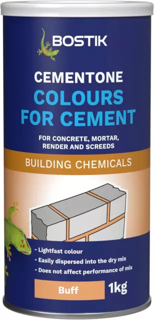 Bostik Colours for Cement, For Concrete, Mortar, Render and Screeds, Available 5