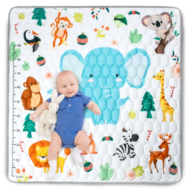 Thick Baby Play Mat Non-Slip Baby Crawling Mat Playpen Mat for Playing 50"×50"