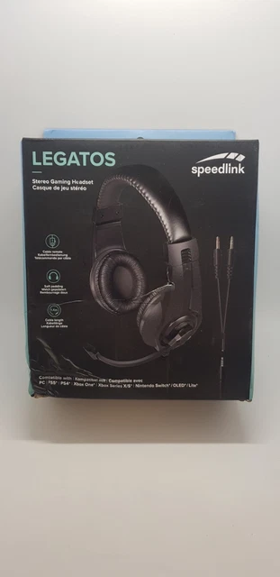 Stereo Sound Legatos Stereo Gaming Headset SPEEDLINK LEGATOS