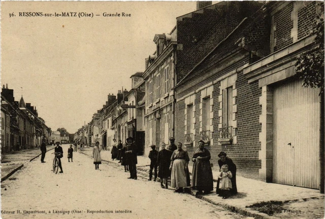 CPA RESONS-sur-le-MATZ - Grande Rue (259469)