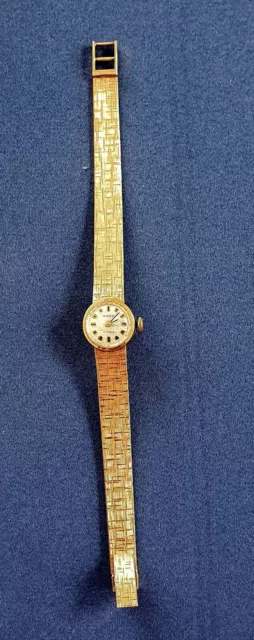Anker Uhr, Damen, volle Funktion, Gold 585