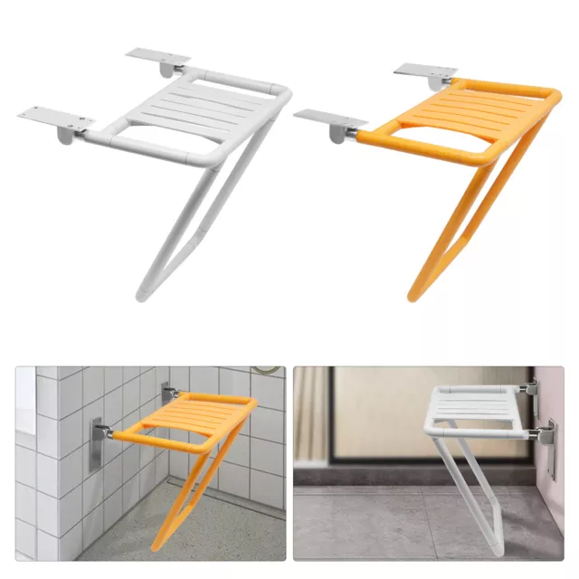 Klappbarer Duschsitz Wandmontage Duschstuhl Klappsitz Dusch Hocker Duschhilfe DE