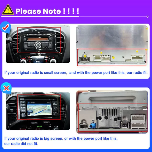 For Nissan Juke YF15 2010-2018 CarPlay Car Stereo Radio Android 11 WIFI GPS 32GB 3