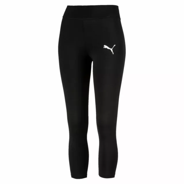 PUMA Mädchen Active Leggings G Tight Hose Fitnesshose Sporthose 851756 Schwarz