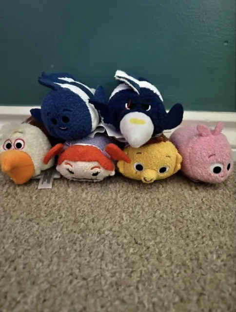 Disney Tsum Tsum Bundle X6 Finding Nemo (with Tags)