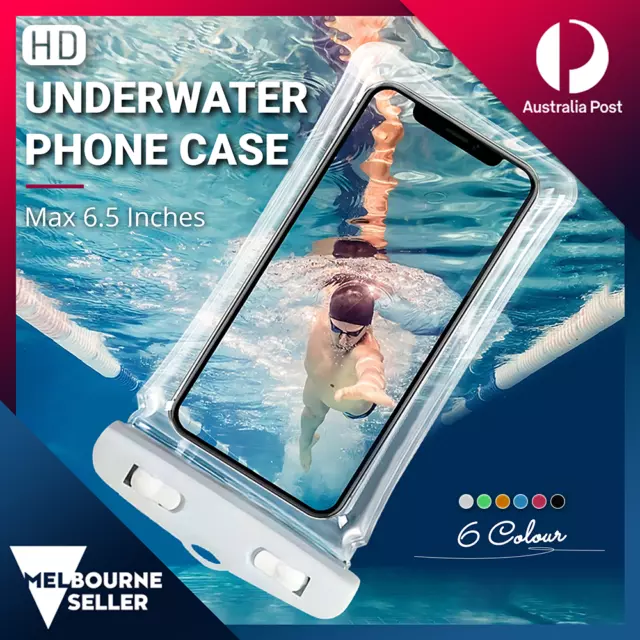 Underwater Waterproof Phone Pouch Dry Bag Float Case Cover For iPhone Samsung AU