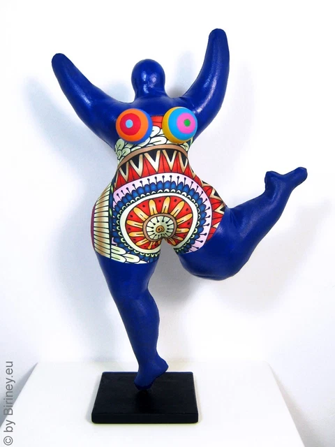 Dancing Ballerina - Hommage An Niki De Saint Phalle -Nana Molly Figur 20115