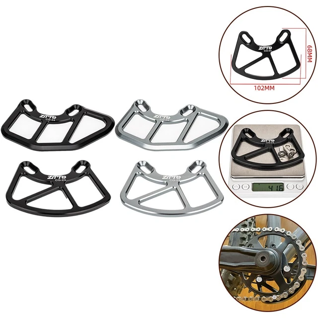 Guida Catena Bici ZTTO | In Lega Alluminio 7075 | Ultra Leggera | Protezione Caduta Catena - Foto 12