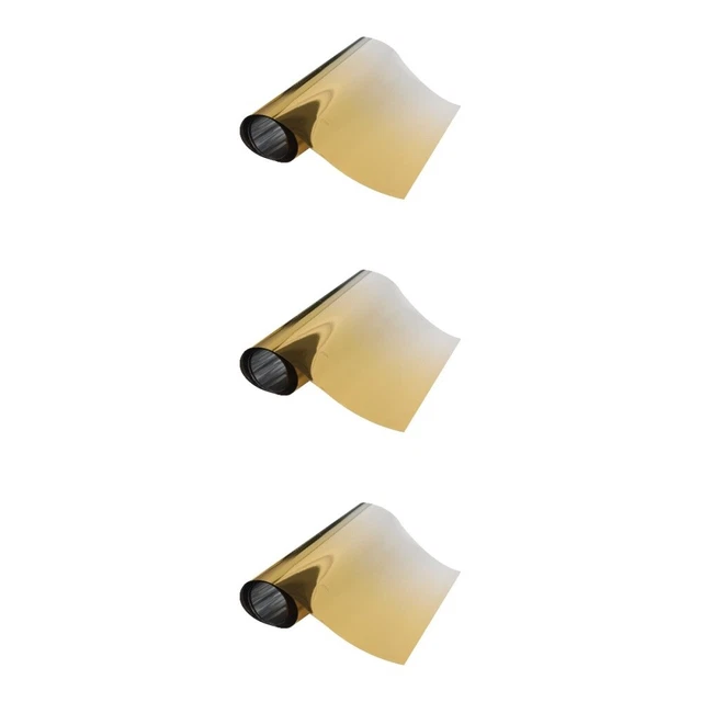 3 Pieces Vehicle Insulation Film Sun Film Tint Film Cars Front Gear