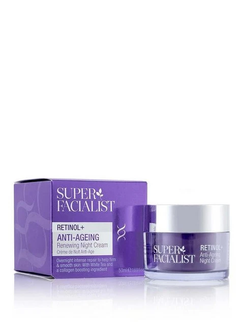 Super Facialist - Retinol + Crema Notte Rinnovabile Antietà (anti-invecchiamento - 50 ml)