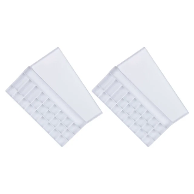 2 pz contenitore pigmento pallet contenitore plastica supporto plastica pittura