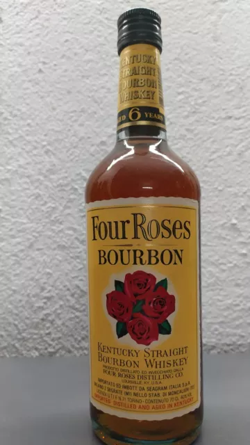 Four Roses Bourbon Aged 6 Years Kentucky Straight Bourbon Whiskey