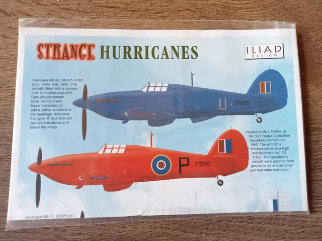 PLANCHE DE DÉCALQUES 1/48 pour avions Anglais EUR 30,00 - PicClick FR