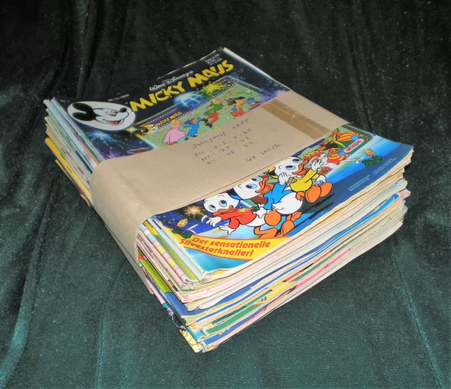 📚 46 x Micky Maus von 1988, teilweise mit Beilage, siehe Liste, [B3]